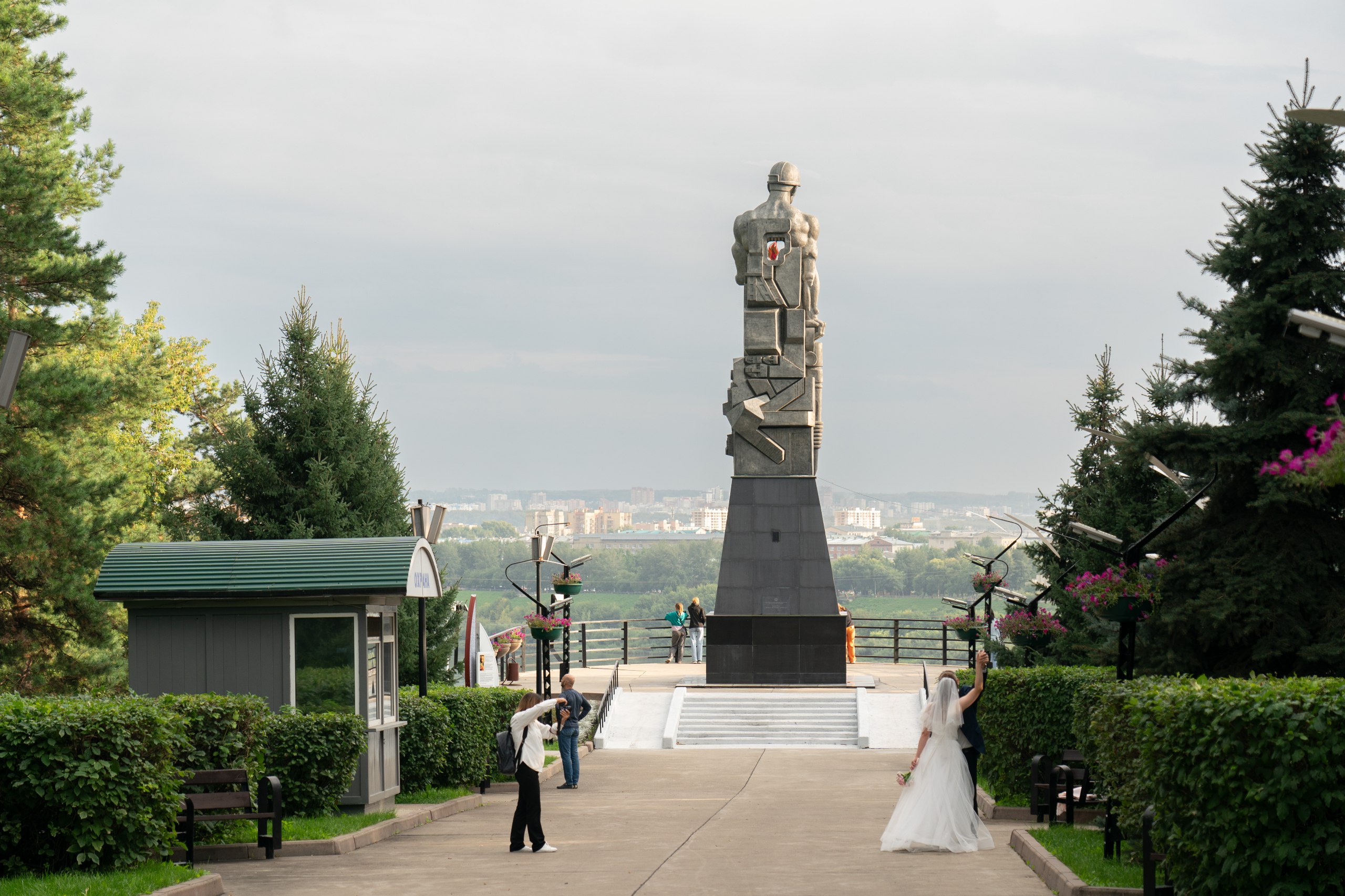 Панорама у мемориала Воину-освободителю